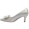 EMIS 8298 611 SHOE - WHITE SILVER